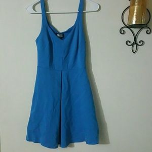 Blue Sleeve Less Dress Size Meduim